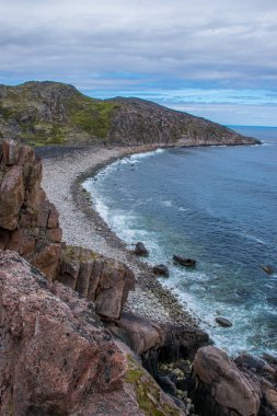 Teriberka, Murmansk, Rusya manzarası 