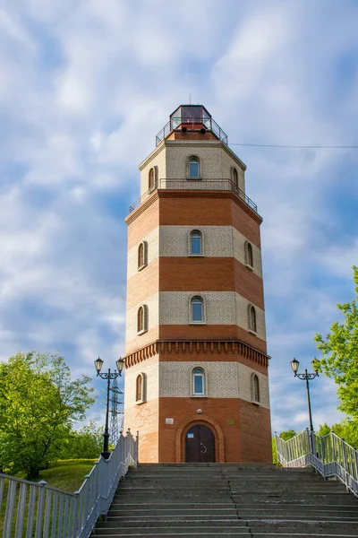 Pohled Murmanskou Městskou Architekturu Rusko — Stock fotografie