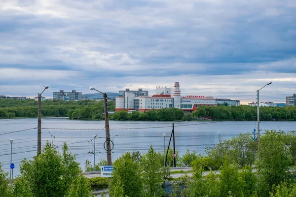 View Murmansk City Architecture Russia — Stock Photo, Image