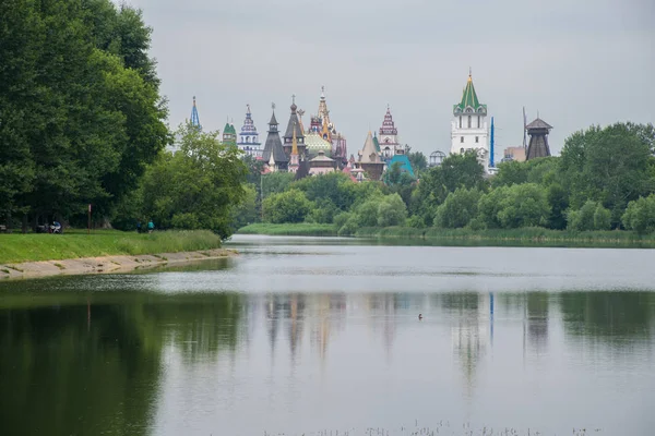 Reizen Door Moskou Stad Sightseeing Rusland — Stockfoto