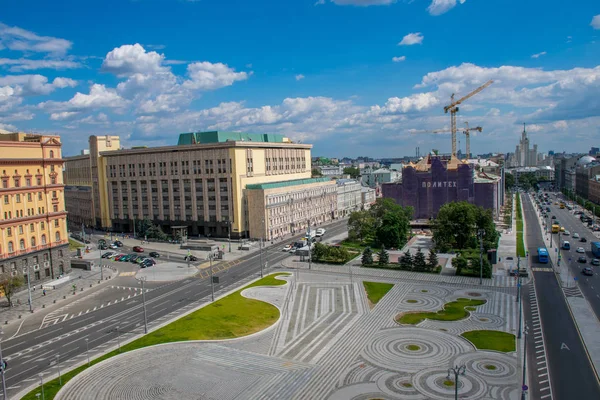 Reizen Door Moskou Stad Sightseeing Rusland — Stockfoto