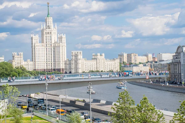 Reizen Door Moskou Stad Sightseeing Rusland — Stockfoto