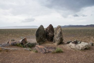 Altyn Emel Milli Parkı, Almaty Bölgesi, Kazakistan 