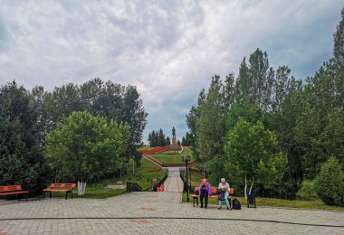 Altyn Emel Ulusal Parkı, Almaty Bölgesi, Kazakistan 