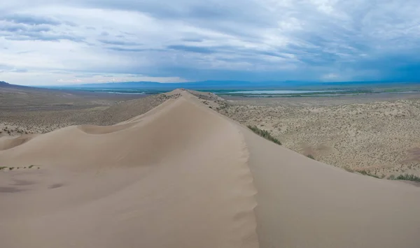 Caminhada Parque Nacional Altyn Emel Área Almaty Cazaquistão — Fotografia de Stock