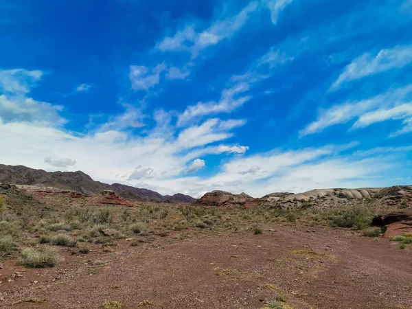 Walking Altyn Emel National Park Almaty Area Kazakhstan — Stock Photo, Image