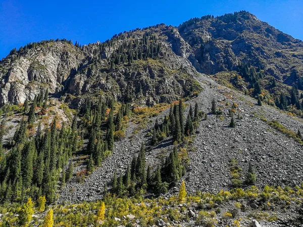 Vue Sur Les Montagnes Près Almaty Tian Shan Alatau Kazakhstan — Photo