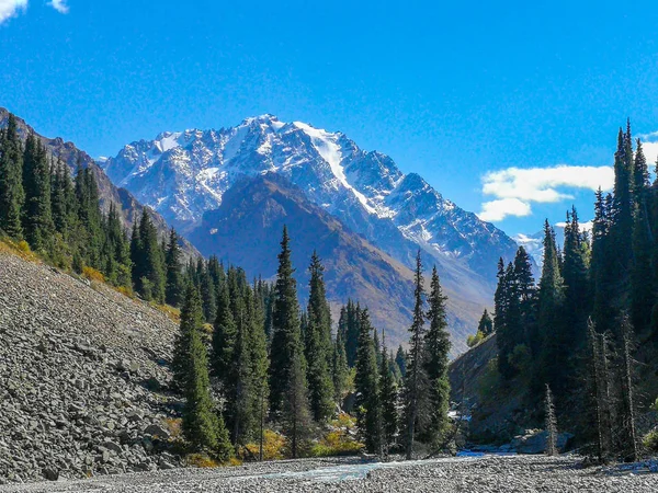 Vue Sur Les Montagnes Près Almaty Tian Shan Alatau Kazakhstan — Photo