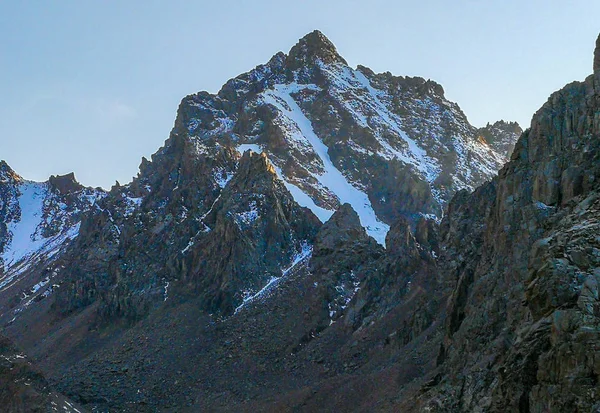 Vista Las Montañas Cerca Almaty Tian Shan Alatau Kazajstán —  Fotos de Stock