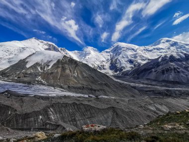 Mermer Duvar 'ın manzarası, Tian Shan, Kazakistan
