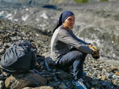 Mermer Duvar Zirvesi, Tian Shan, Kazakistan 
