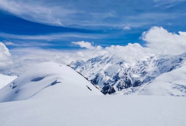 Mermer Duvar 'ın manzarası, Tian Shan, Kazakistan