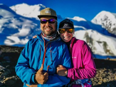 Mermer Duvar Zirvesi, Tian Shan, Kazakistan 