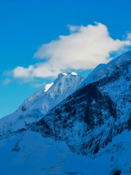 Vista Panorâmica Pico Parede Mármore Tian Shan Cazaquistão — Fotografia de Stock