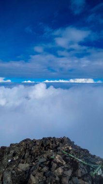 Ruwenzori bölgesinin manzarası, Uganda 