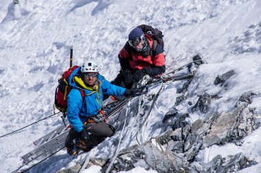 Khan Tengri zirvesi Tian Shan Kazakistan