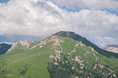 Karkara bölgesinin manzarası, Tian Shan, Kazakistan