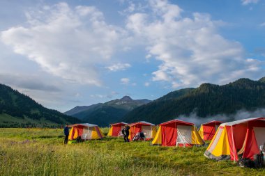 Karkara bölgesinden, Tian Shan, Kazakistan