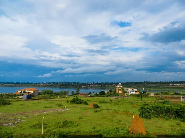 Gündüz Vakti Ruwenzori Den Gelen Uganda — Stok fotoğraf