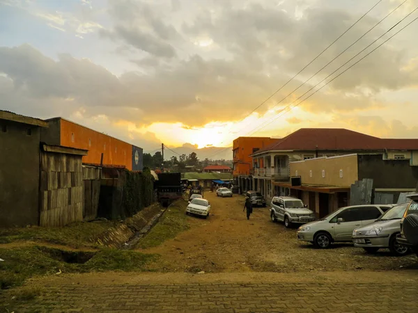 Podróże Ruwenzori Dzień Uganda — Zdjęcie stockowe