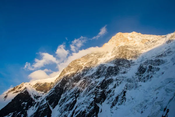 Scenic View Khan Tengri Peak Tian Shan Kazakhstan — 스톡 사진