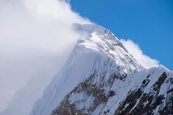 Vista Panorámica Del Pico Khan Tengri Tian Shan Kazajstán — Foto de Stock