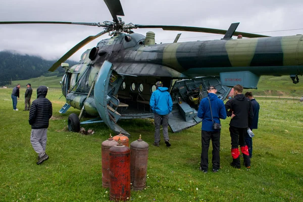 Путешествия Каркарскому Району Тянь Шань Казахстан — стоковое фото