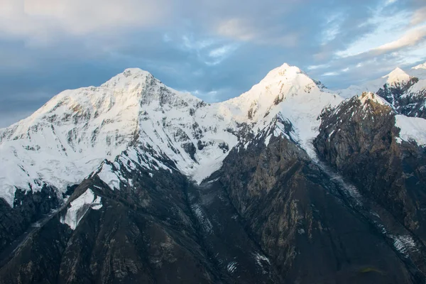 Scenic View Khan Tengri Peak Tian Shan Kazakhstan — Stock Photo, Image