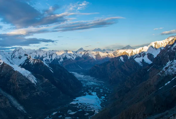 Scenic View Khan Tengri Peak Tian Shan Kazakhstan — Stock Photo, Image