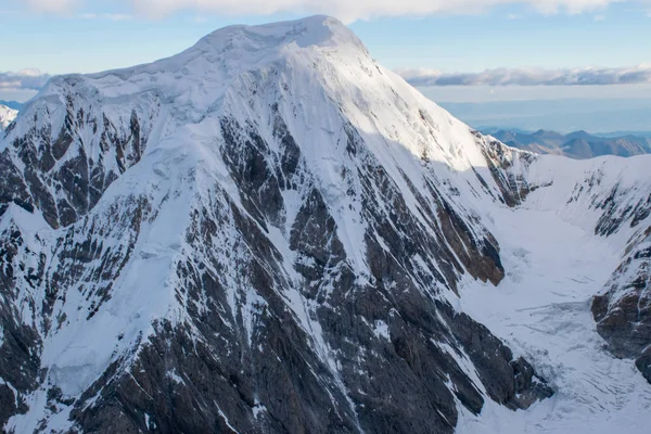 Vista Panorámica Del Pico Khan Tengri Tian Shan Kazajstán — Foto de Stock