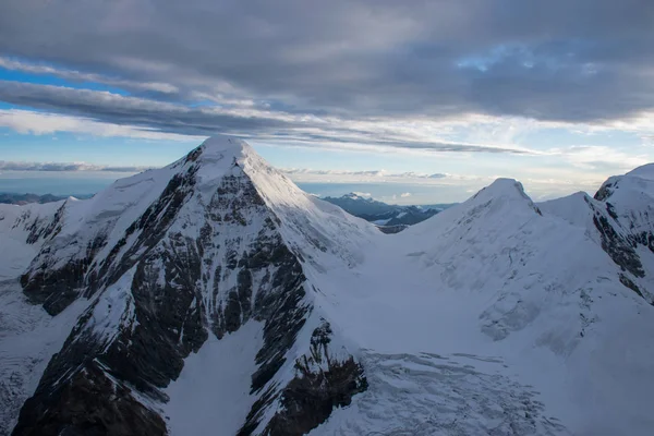 Vista Panorámica Del Pico Khan Tengri Tian Shan Kazajstán — Foto de Stock