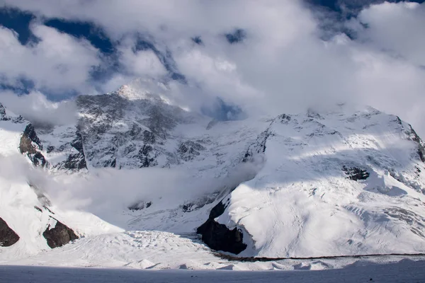 Vista Panorámica Del Pico Khan Tengri Tian Shan Kazajstán — Foto de Stock