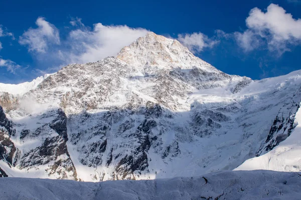 Widok Szczyt Khan Tengri Tian Shan Kazachstan — Zdjęcie stockowe