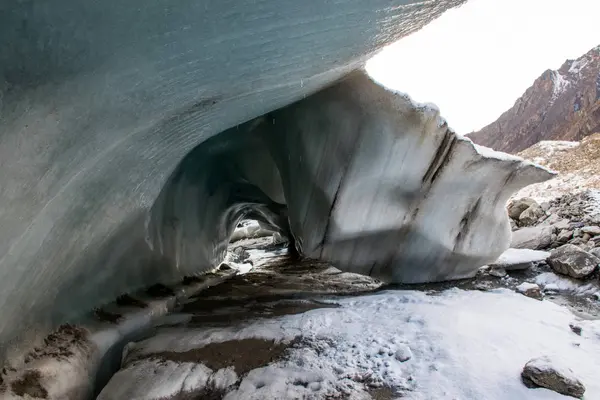 Khan Tengri Tepesinin Donmuş Domuzu Tian Shan Kazakistan — Stok fotoğraf