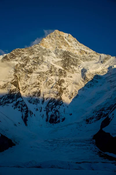 Vista Panoramica Della Vetta Khan Tengri Tian Shan Kazakistan — Foto Stock