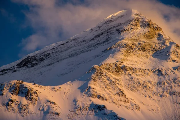 Vista Panorámica Del Pico Khan Tengri Tian Shan Kazajstán — Foto de Stock