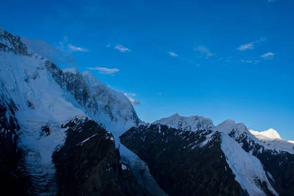 Malerischer Blick Auf Den Gipfel Des Khan Tengri Tian Shan — Stockfoto
