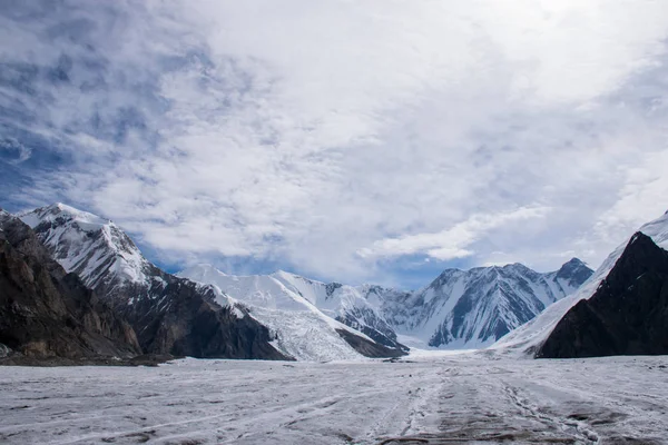 Γραφική Θέα Του Khan Tengri Κορυφή Tian Shan Καζακστάν — Φωτογραφία Αρχείου