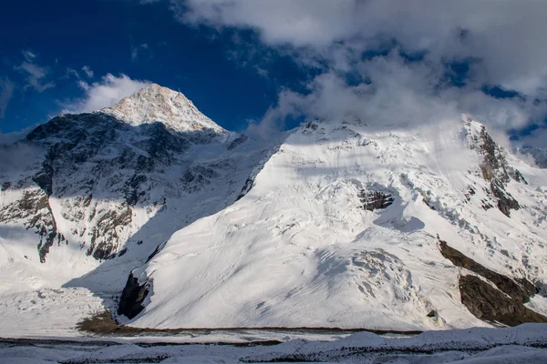 Vista Panorámica Del Pico Khan Tengri Tian Shan Kazajstán — Foto de Stock