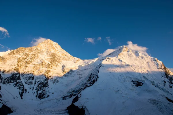 Vista Panorámica Del Pico Khan Tengri Tian Shan Kazajstán — Foto de Stock