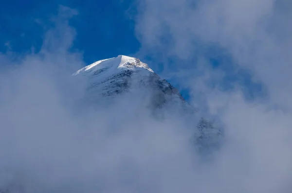 Widok Szczyt Khan Tengri Tian Shan Kazachstan — Zdjęcie stockowe