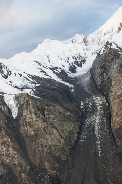 Vista Panorámica Del Pico Khan Tengri Tian Shan Kazajstán — Foto de Stock