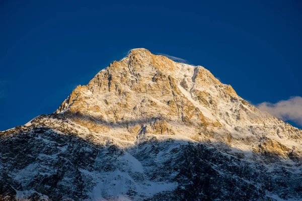 Vista Panorámica Del Pico Khan Tengri Tian Shan Kazajstán — Foto de Stock