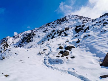 Alatau dağlarının manzarası, Tian Shan, Kazakistan