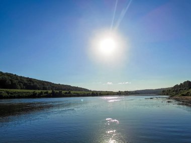 Kaluga bölgesinin manzarası doğa, Rusya
