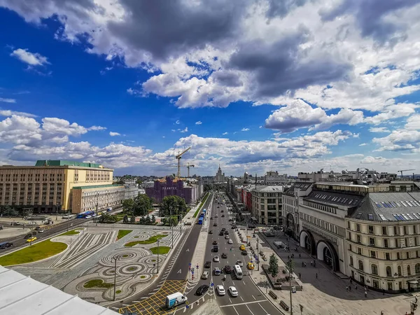 Turismo Arquitetura Cidade Moscou Conceito Viagem — Fotografia de Stock