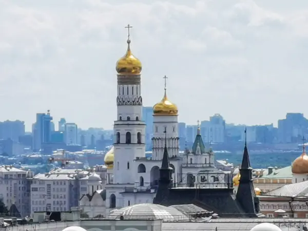 Turismo Arquitetura Cidade Moscou Conceito Viagem — Fotografia de Stock