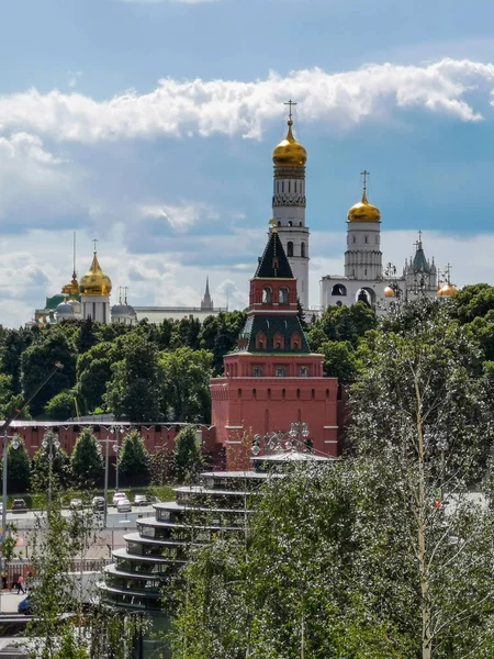 Turismo Arquitetura Cidade Moscou Conceito Viagem — Fotografia de Stock