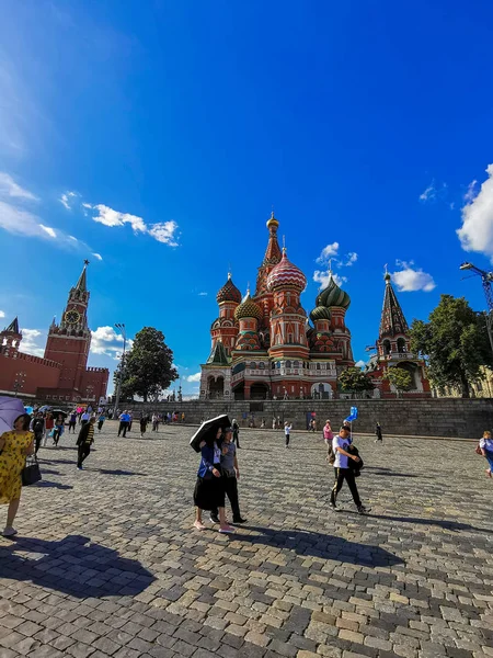 Reisen Durch Moskau Stadtbesichtigung Russland — Stockfoto