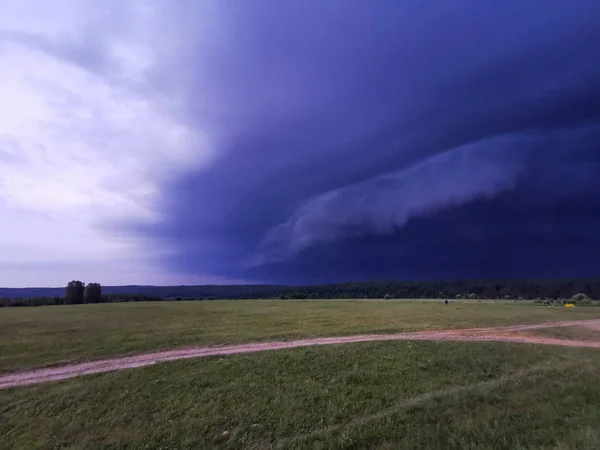 Vue Panoramique Sur Nature Région Kaluga Russie — Photo